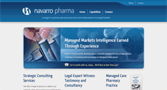 Desktop Screenshot of navarropharma.com